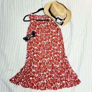 Uniqlo Tropical Flora Mini Dress